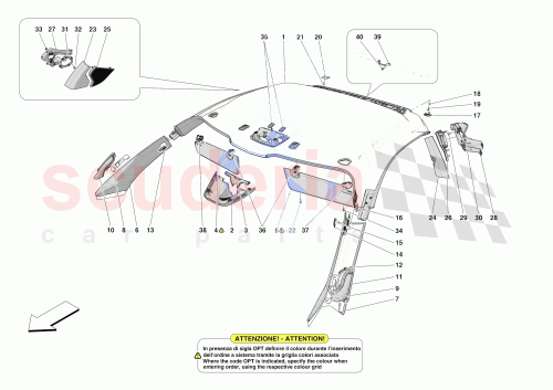 Part Diagram for Ferrari 922391
