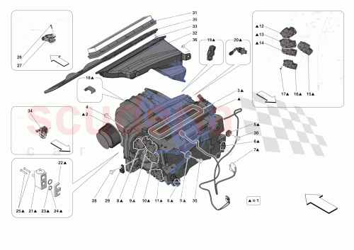 Part Diagram for Ferrari 965060