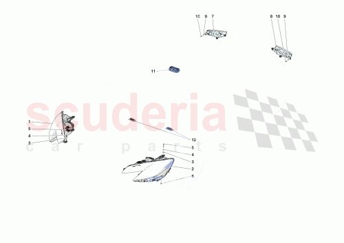Part Diagram for Ferrari 814346