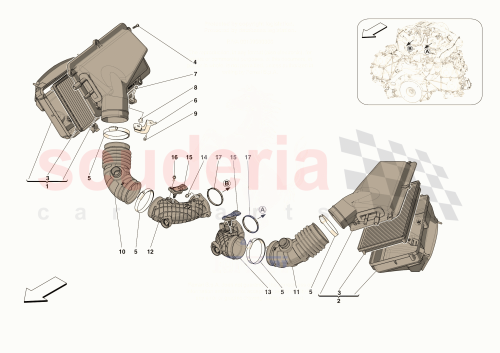 Part Diagram for Ferrari 900192