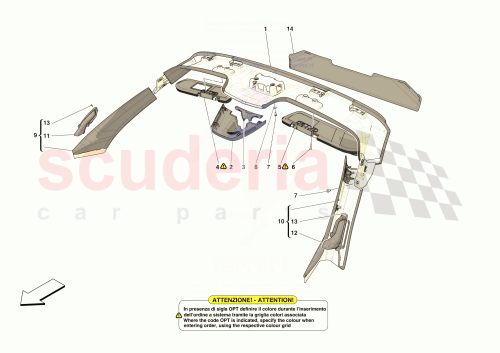 Part Diagram for Ferrari 938796