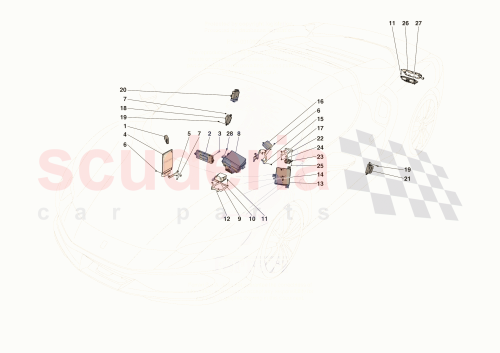 Part Diagram for Ferrari 797003