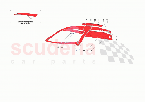 Part Diagram for Ferrari 897918