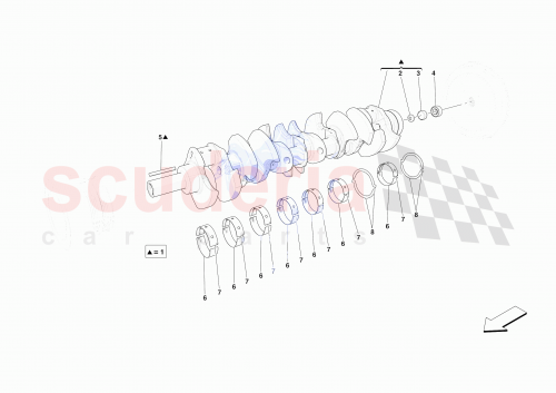 Part Diagram for Ferrari 313687