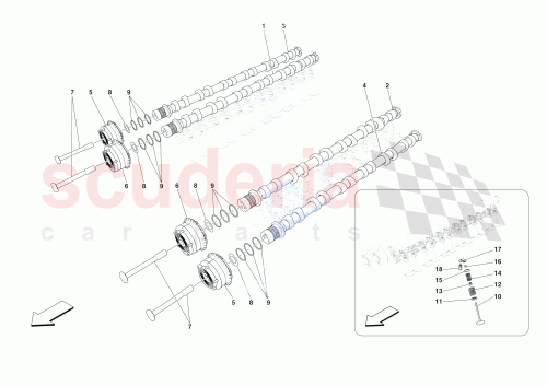 Part Diagram for Ferrari 910742