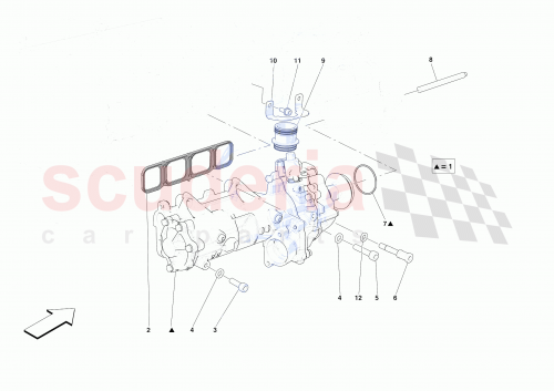 Part Diagram for Ferrari 917921