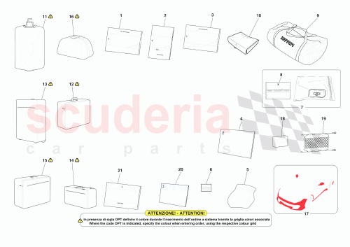 Part Diagram for Ferrari 000839740