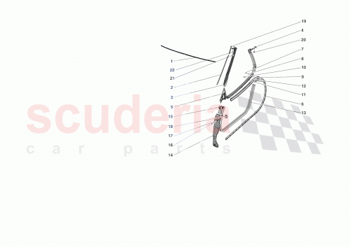 Part Diagram for Ferrari 779327