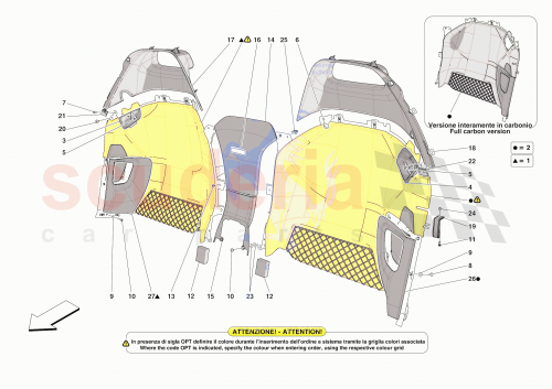 Part Diagram for Ferrari 999462