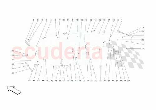 Part Diagram for Ferrari 914583