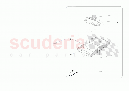 Part Diagram for Ferrari 949505