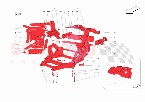 Part Diagram for Ferrari 985281690