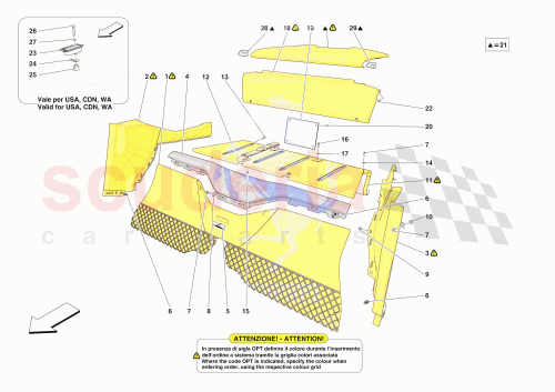 Part Diagram for Ferrari 000913778