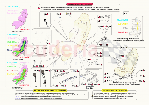 Part Diagram for Ferrari 000798209