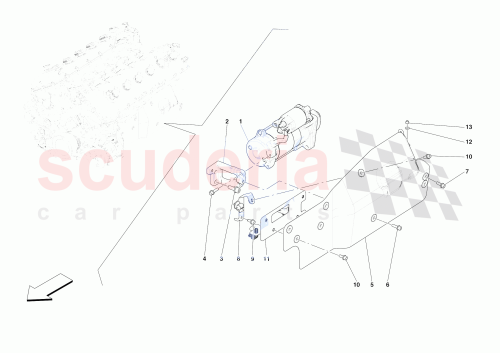Part Diagram for Ferrari 919664