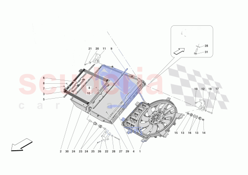 Part Diagram for Ferrari 14305477