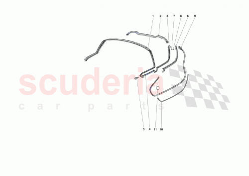 Part Diagram for Ferrari 819552