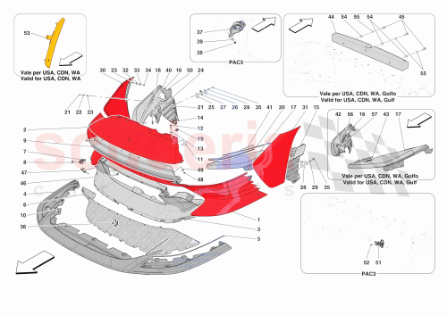 Part Diagram for Ferrari 000941243