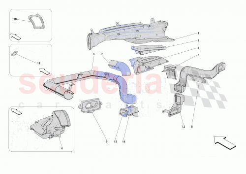 Part Diagram for Ferrari 901031