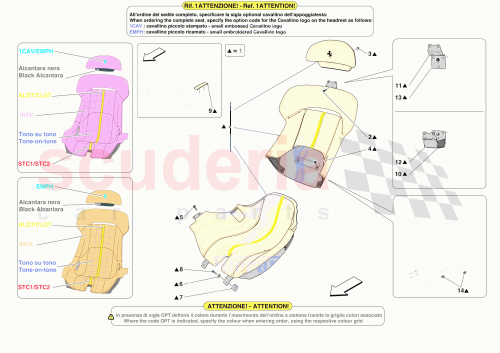 Part Diagram for Ferrari 000988470