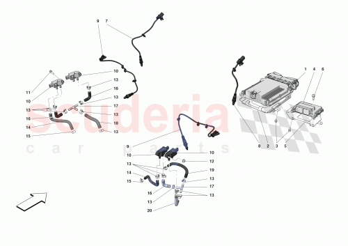 Part Diagram for Ferrari 882699