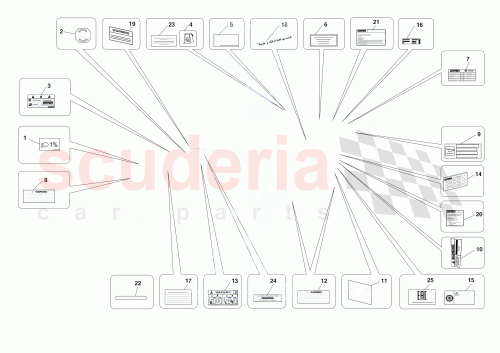 Part Diagram for Ferrari 984914