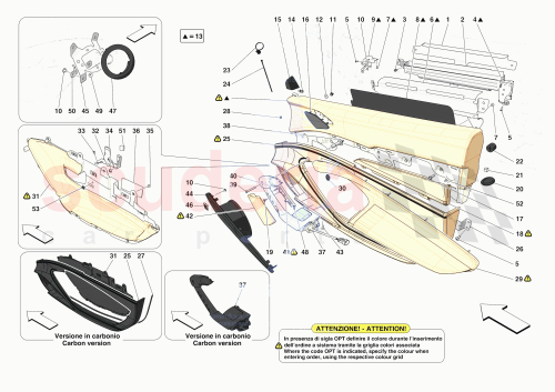 Part Diagram for Ferrari 880528
