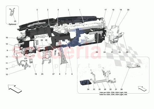 Part Diagram for Ferrari 875099