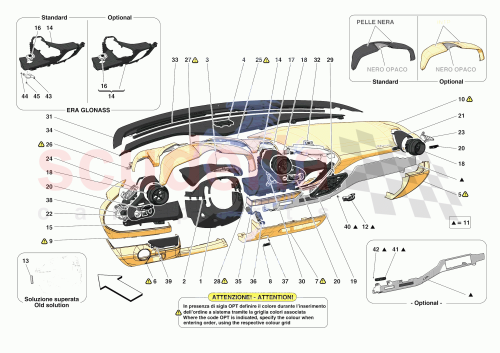 Part Diagram for Ferrari 848516
