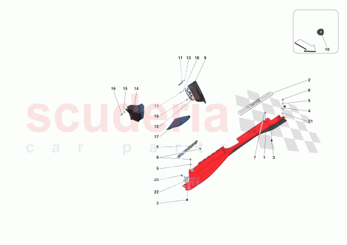 Part Diagram for Ferrari 70006731