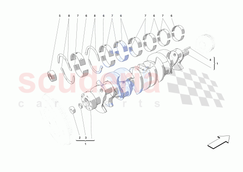Part Diagram for Ferrari 823503