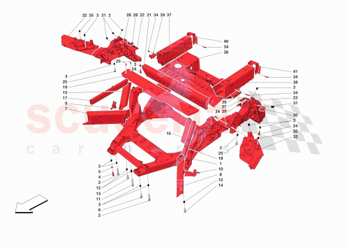 Part Diagram for Ferrari 985834334