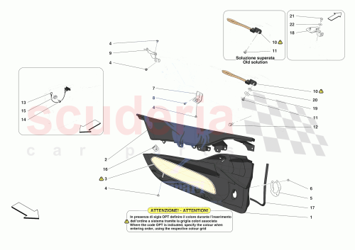 Part Diagram for Ferrari 935559