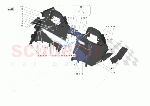 Part Diagram for Ferrari 897448