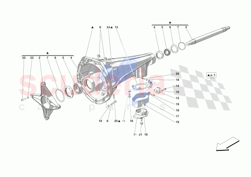 Part Diagram for Ferrari 341029