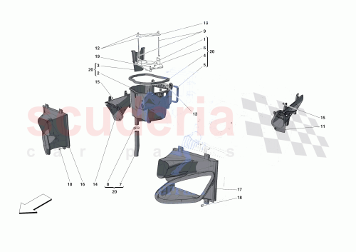 Part Diagram for Ferrari 88959200