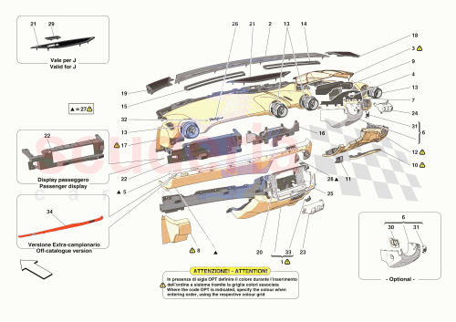 Part Diagram for Ferrari 070007432