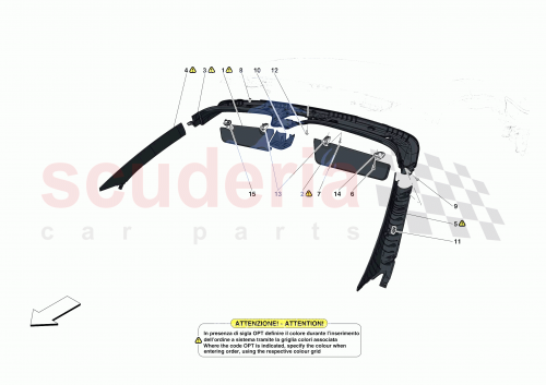 Part Diagram for Ferrari 898655