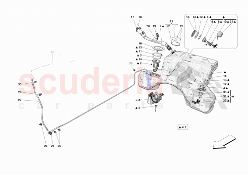 Part Diagram for Ferrari 333688