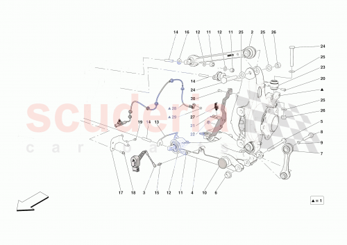 Part Diagram for Ferrari 333341