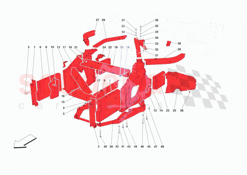 Part Diagram for Ferrari 985803870