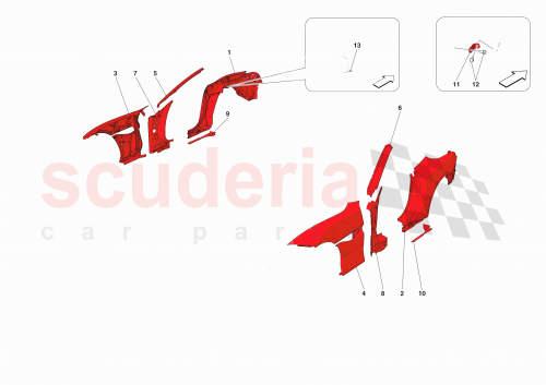 Part Diagram for Ferrari 88748211
