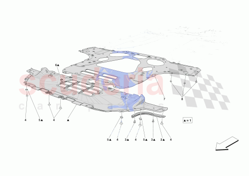 Part Diagram for Ferrari 765764