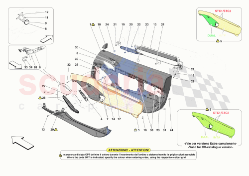 Part Diagram for Ferrari 70007249