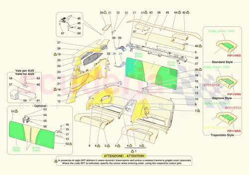 Part Diagram for Ferrari 921860