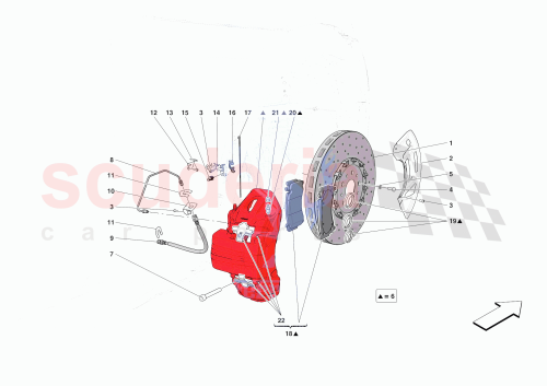 Part Diagram for Ferrari 763547