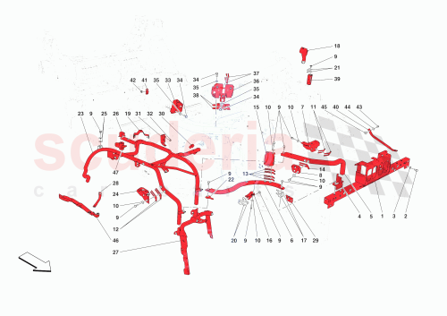 Part Diagram for Ferrari 749946
