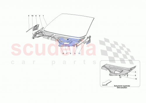 Part Diagram for Ferrari 810490