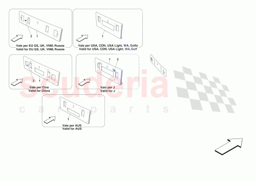 Part Diagram for Ferrari 880956