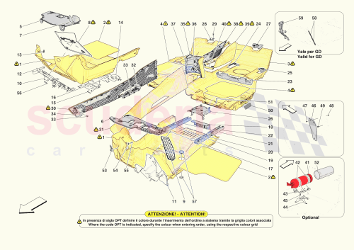 Part Diagram for Ferrari 000998649